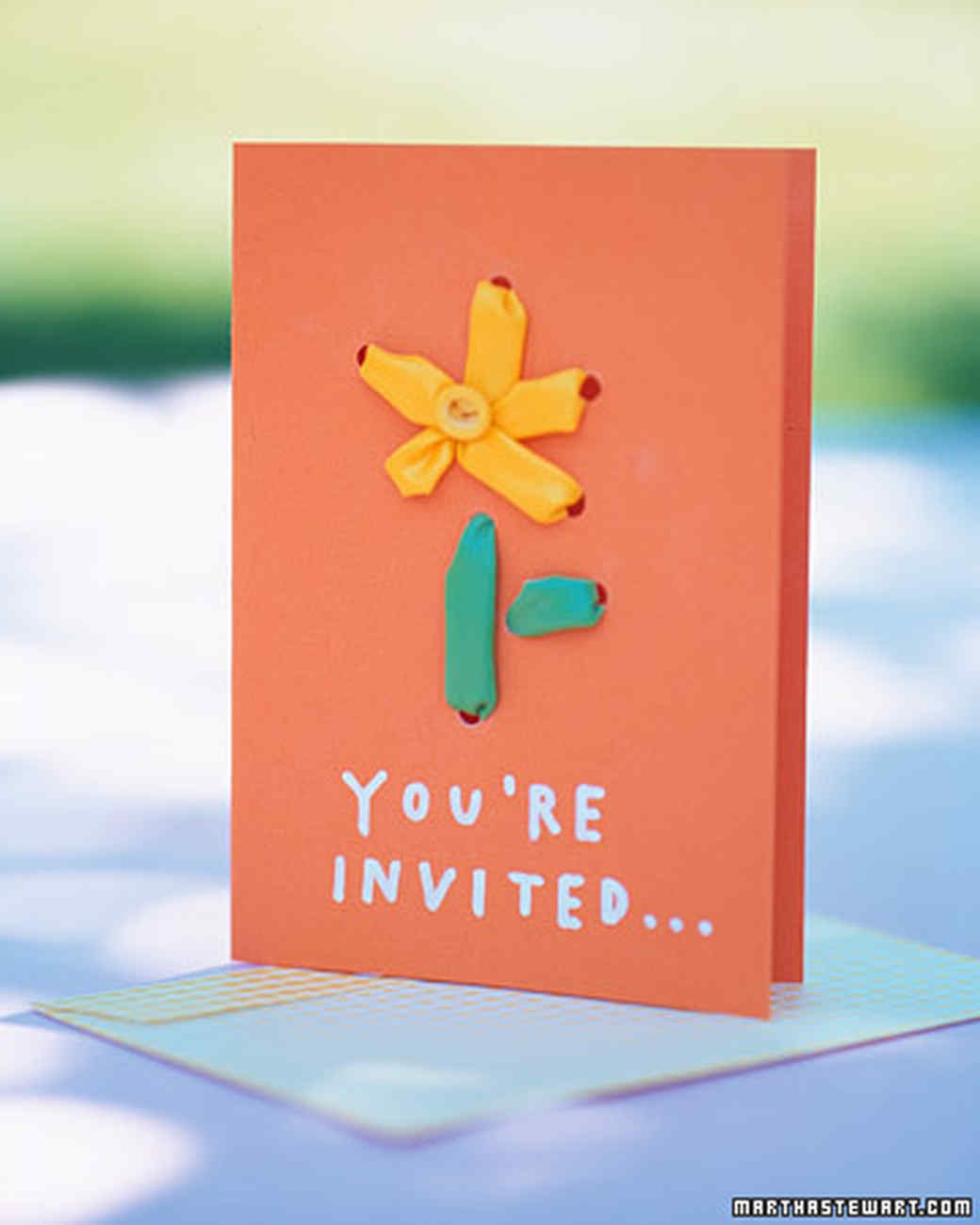 birthday party invitations martha stewart