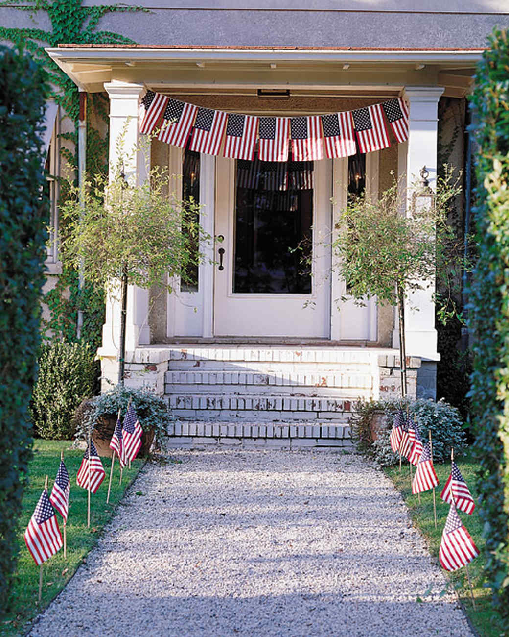 Creative Ways To Display The American Flag Martha Stewart