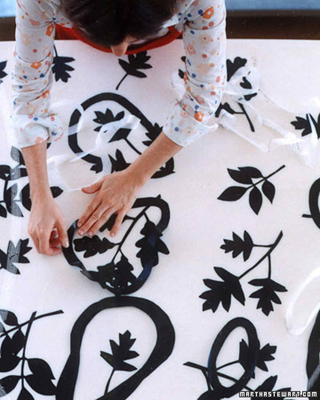 making canvas rugs martha