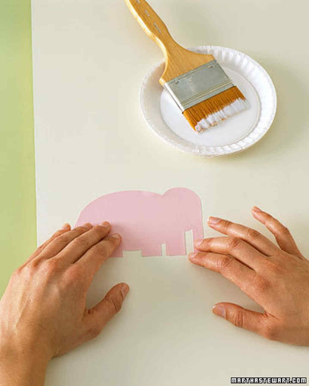 Decoupage Ideas for the Nursery Martha Stewart