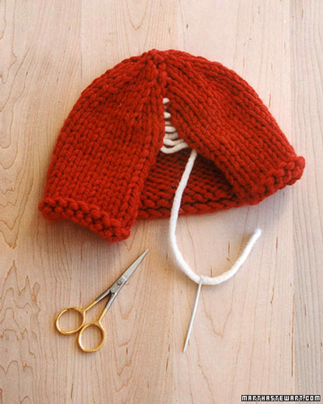 instructions for knitting a hat