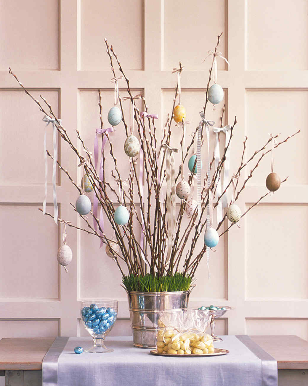 Decorating Easter Eggs For A Spring Tree Martha Stewart