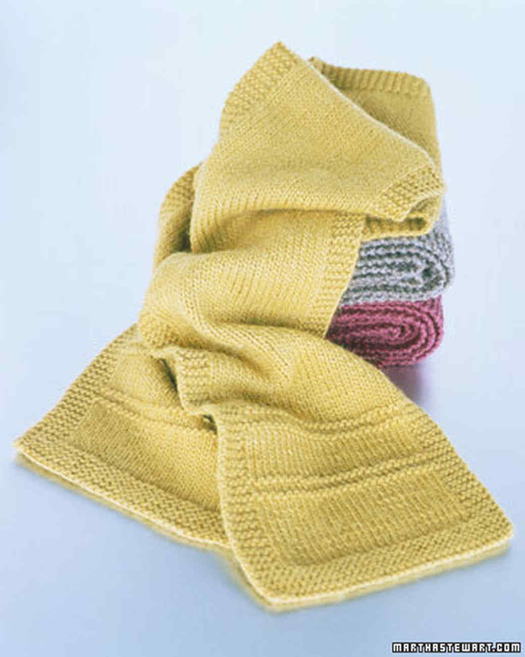 wool scarf pattern