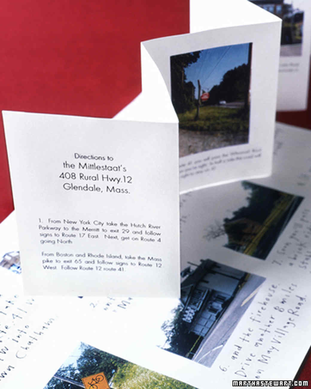 Photo Directions Martha Stewart