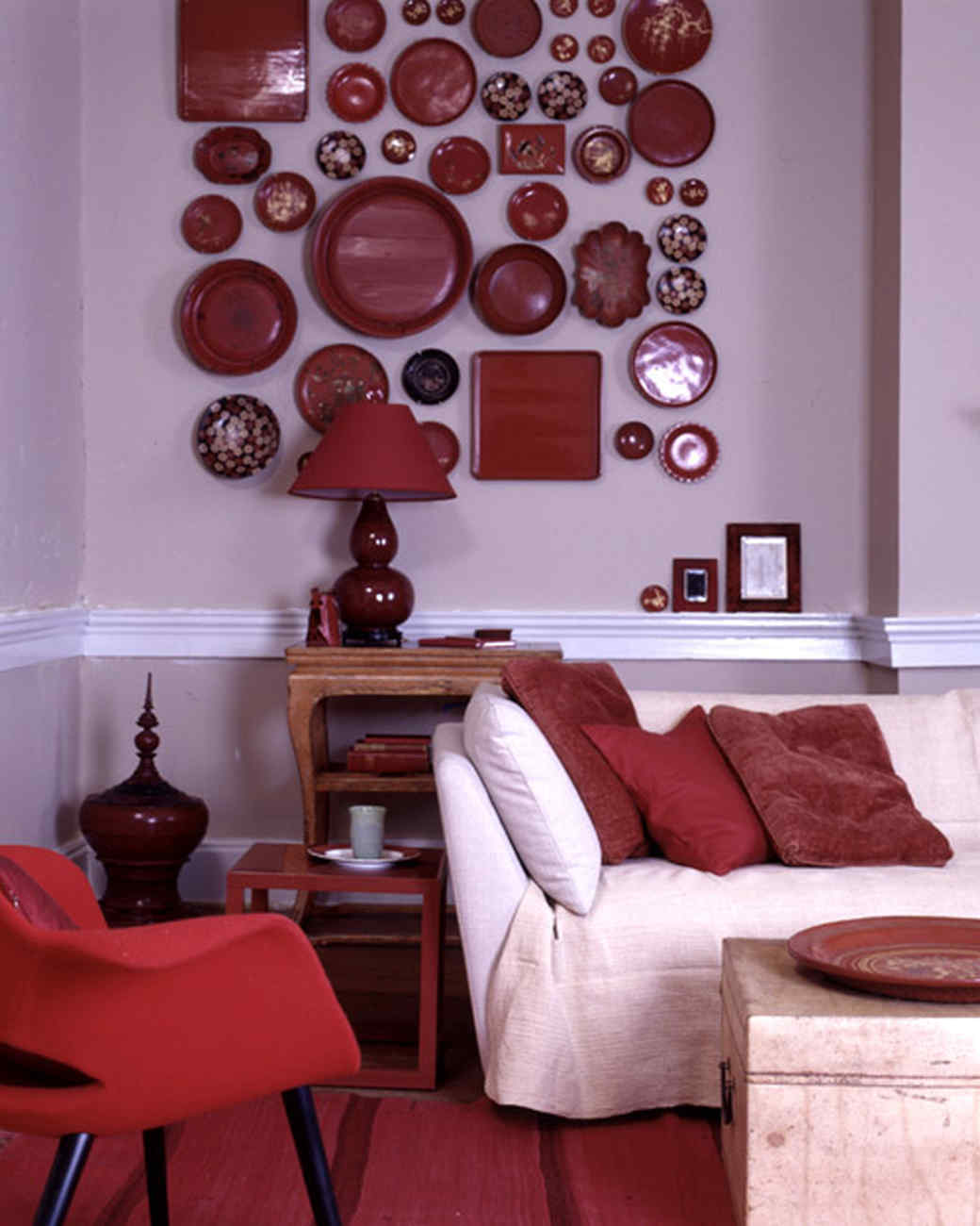 Red Rooms Martha Stewart