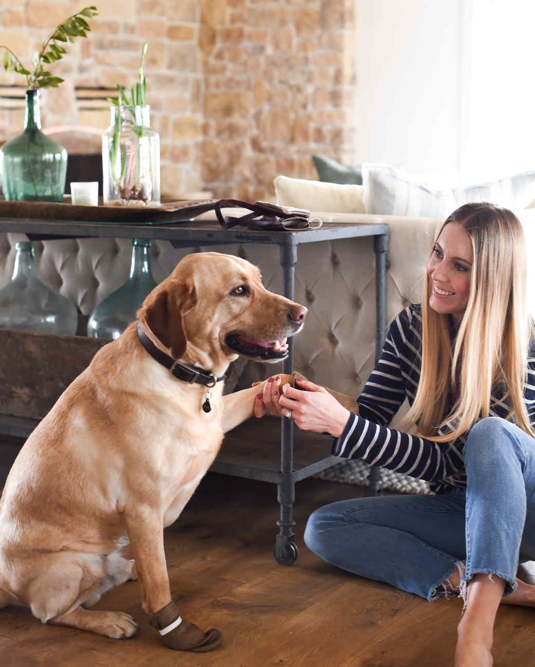 How to Make a Pair of Dog Booties Martha Stewart