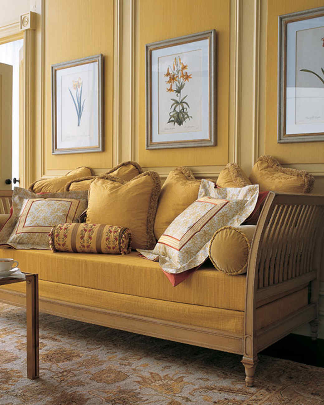 Yellow Rooms Martha Stewart