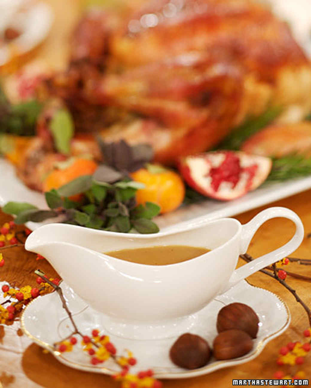 Martha's Ultimate Thanksgiving Menu 2007 | Martha Stewart