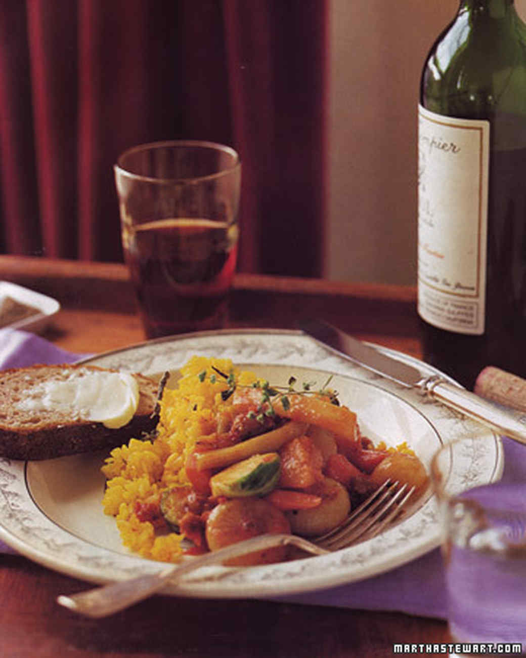 fall menus martha stewart