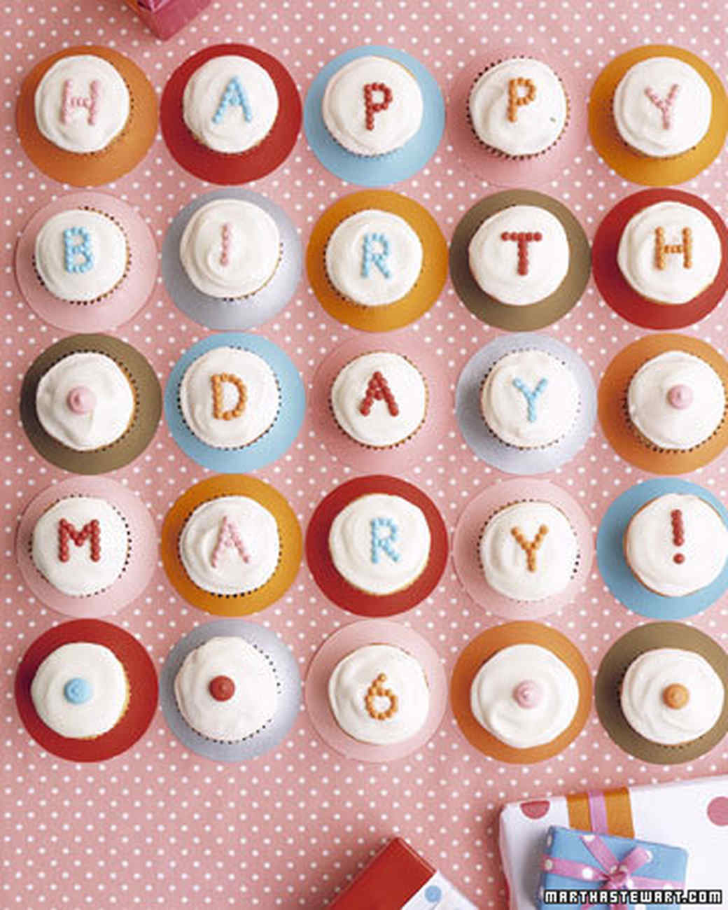 birthday cupcakes martha stewart
