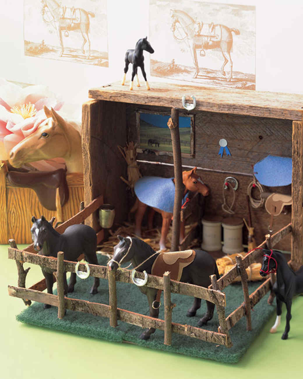 Stable Diorama Martha Stewart