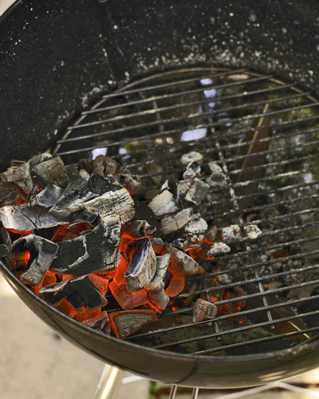 How To Set Up A Charcoal Grill Martha