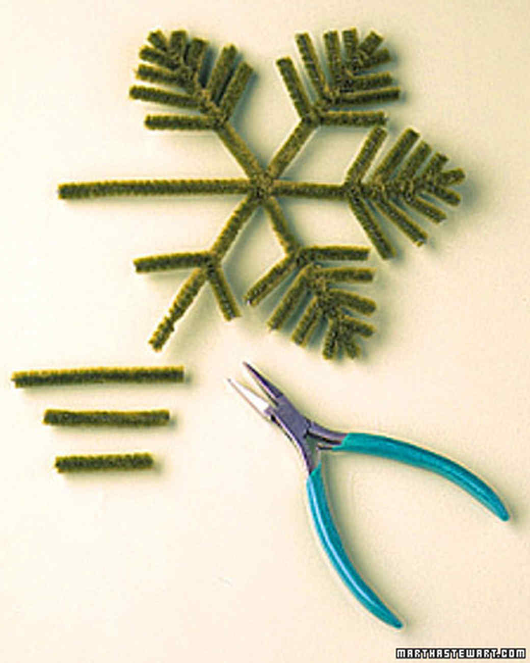 pipe cleaner decorations christmas tree martha stewart christmas trees to cut down