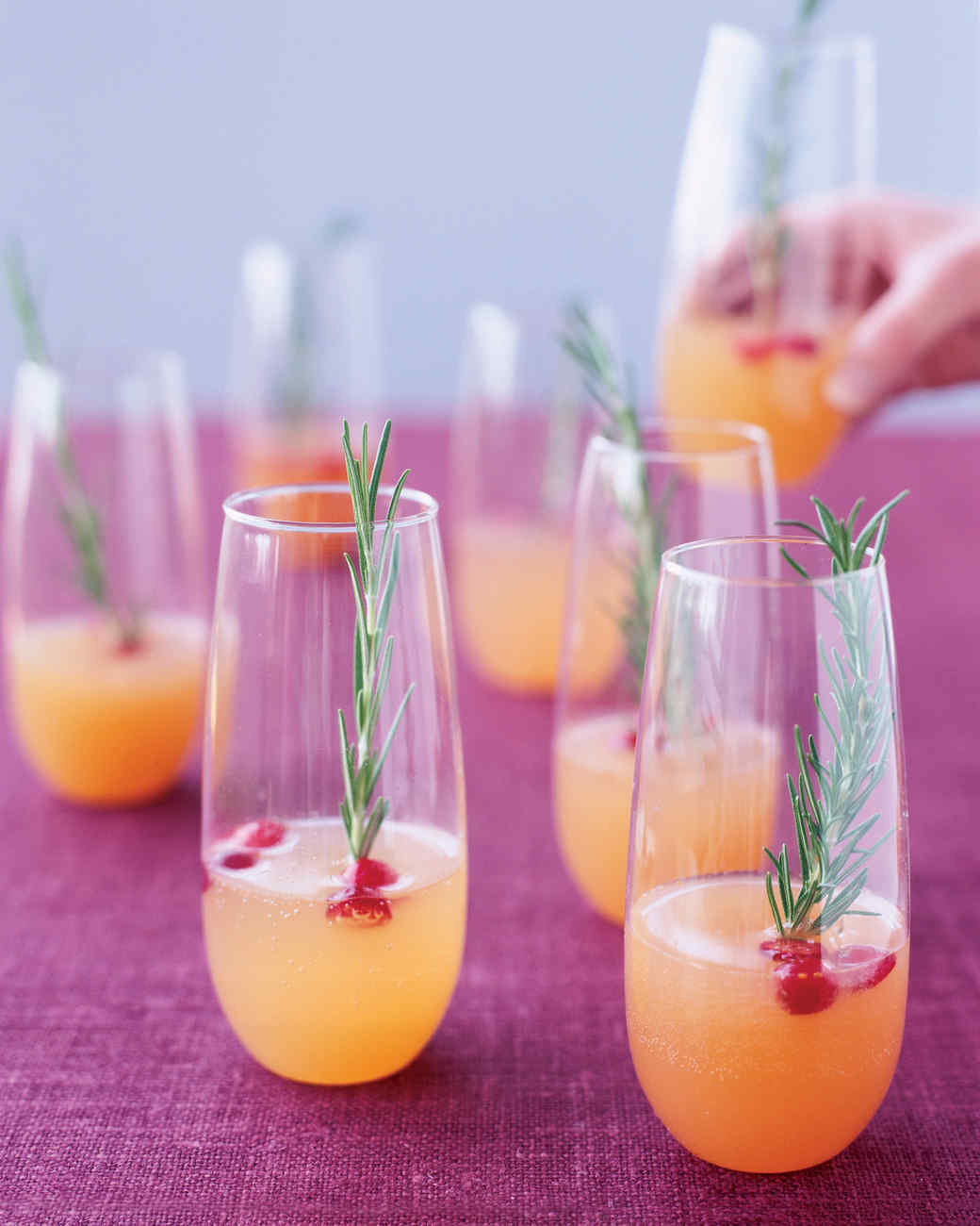 Holiday Champagne Cocktails | Martha Stewart