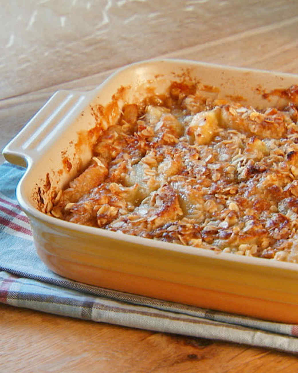martha stewart apple crisp