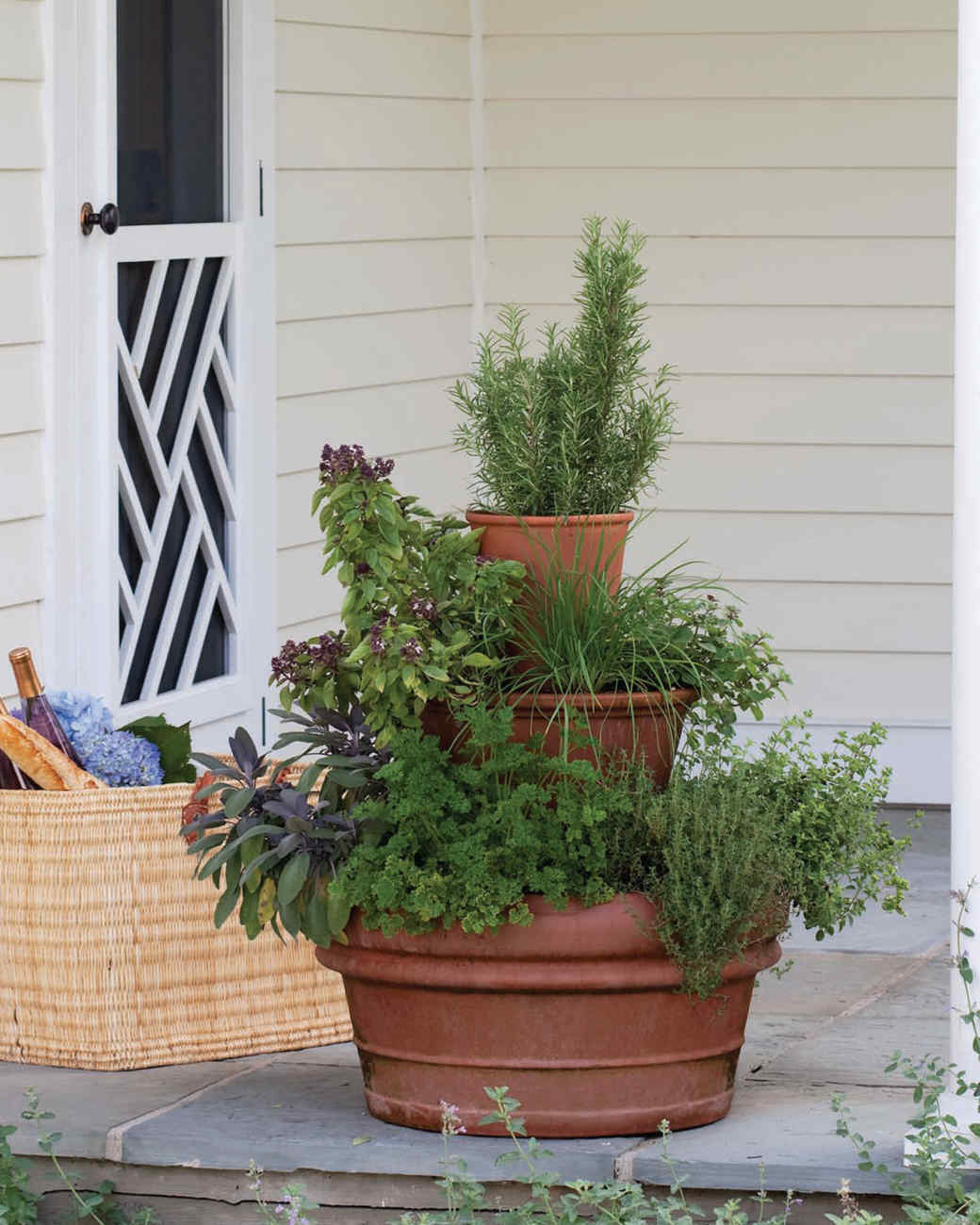 Tower Of Herbs Martha Stewart