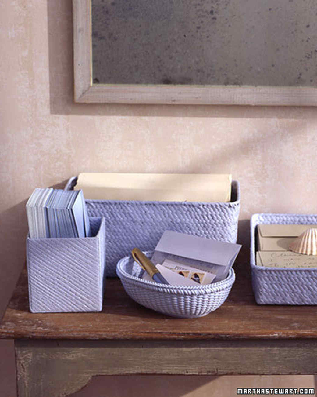 desk organizing ideas martha stewart