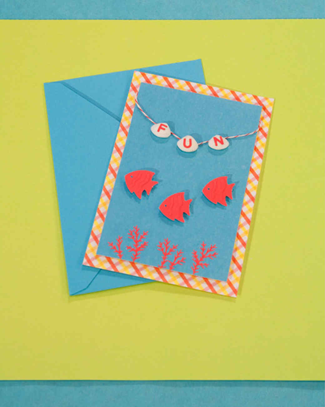 homemade postcard craft martha