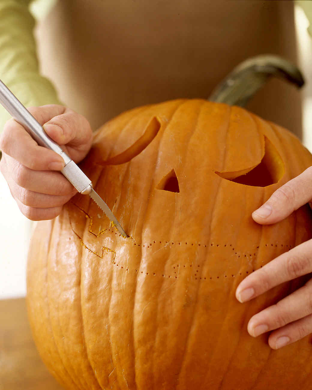 How to Carve a Pumpkin Martha Stewart