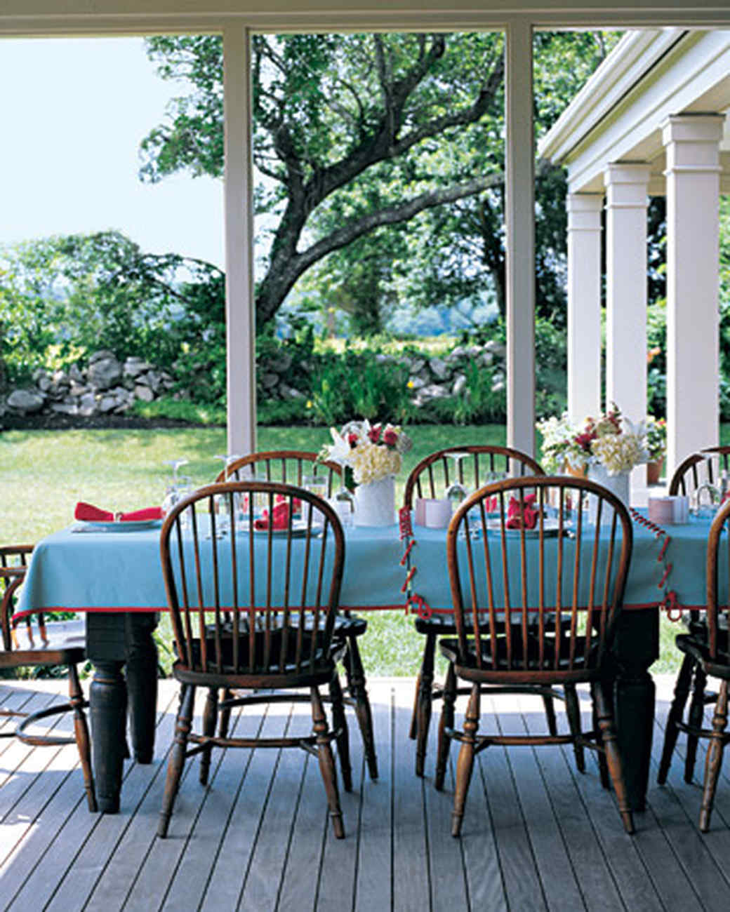 outdoor party ideas martha