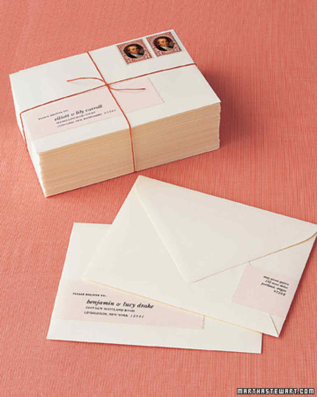 ready and labeled martha