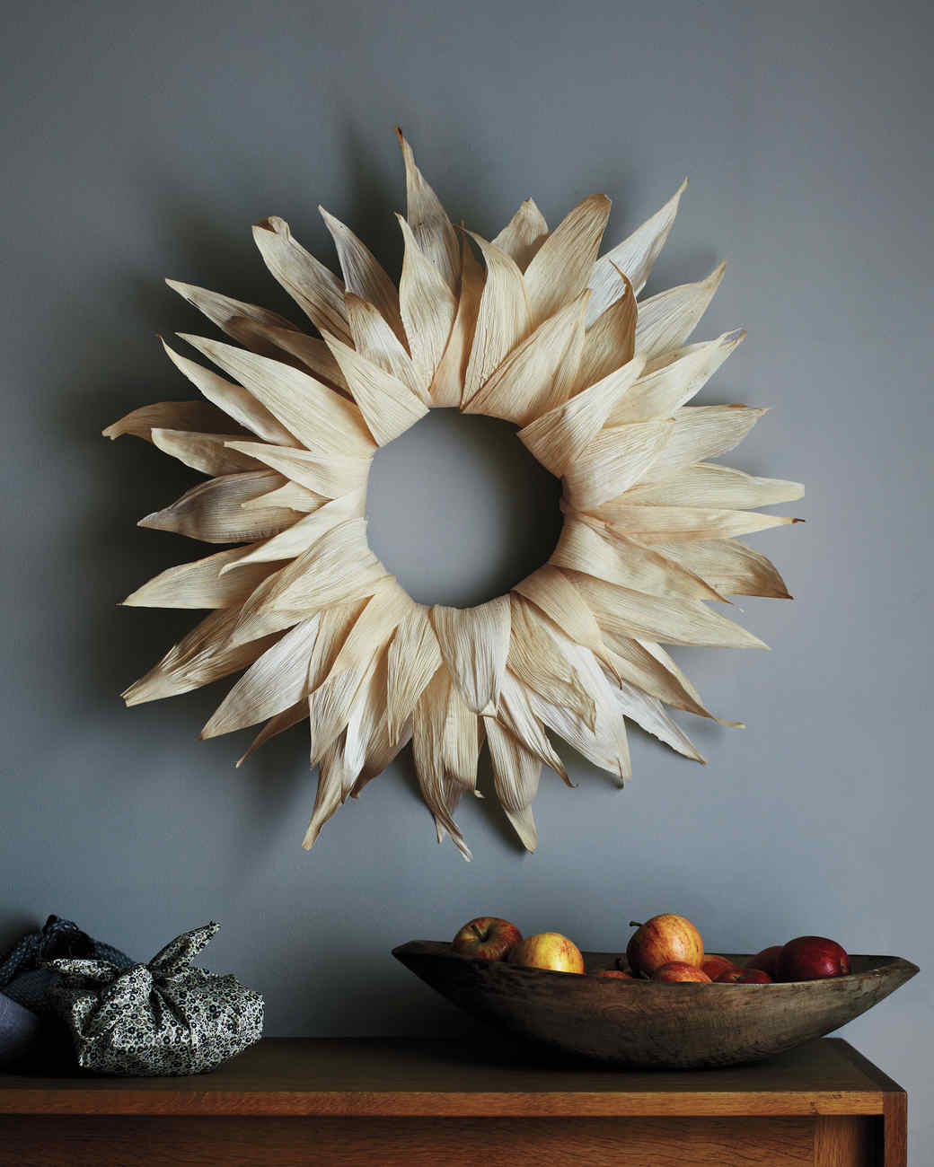 Corn-Husk Wreath | Martha Stewart