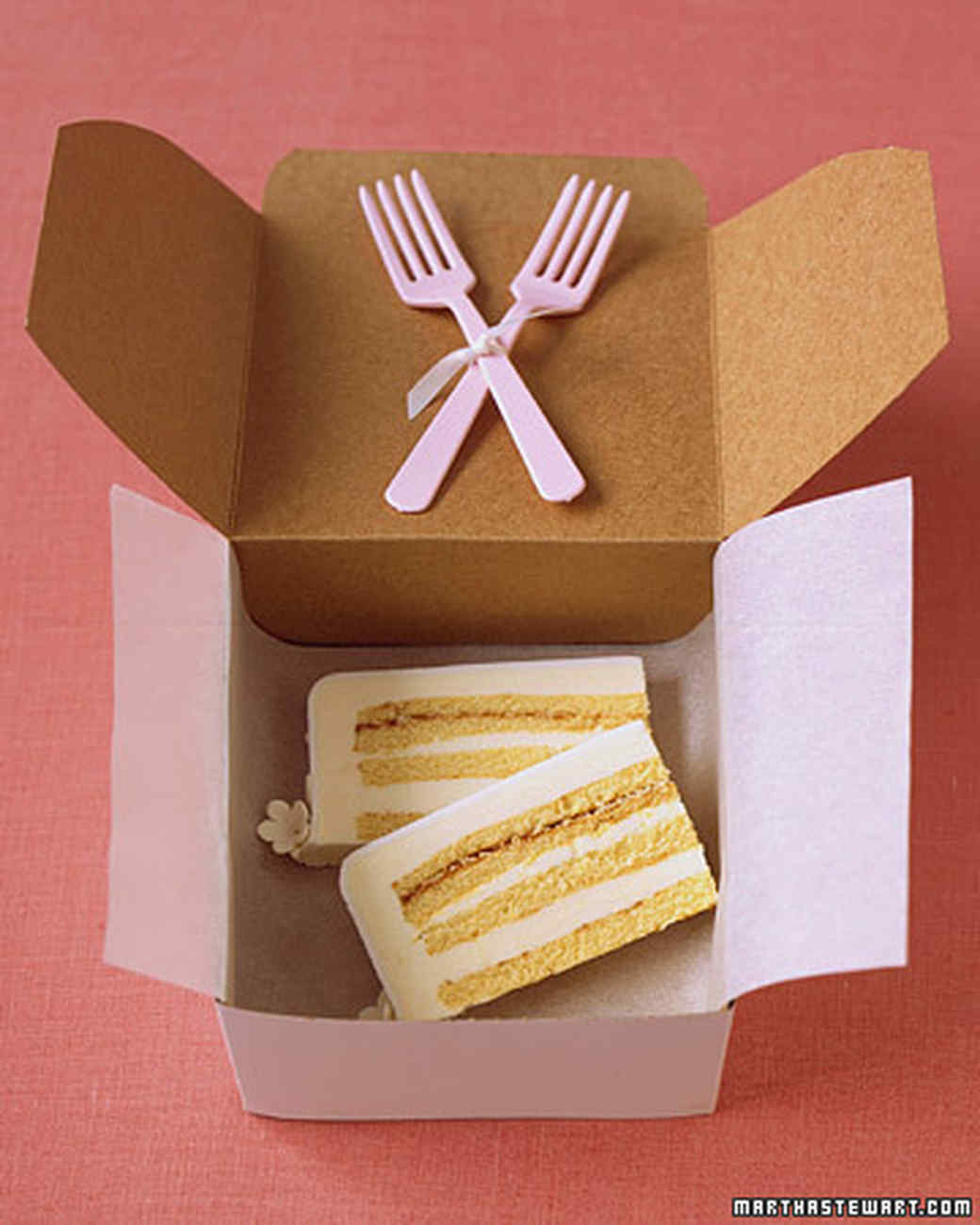 wedding cake to go