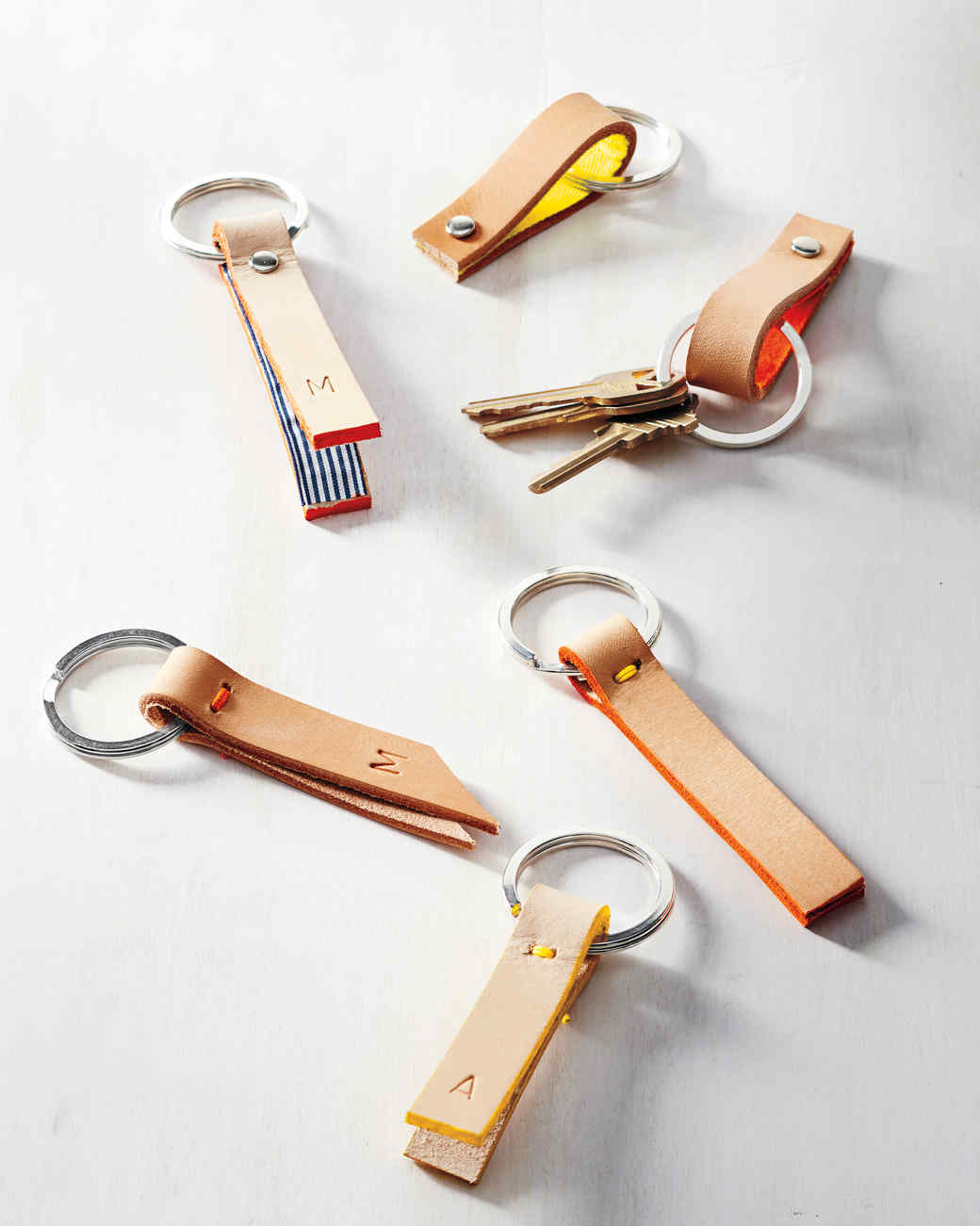 LeatherStrap Key Fob & Video Martha Stewart