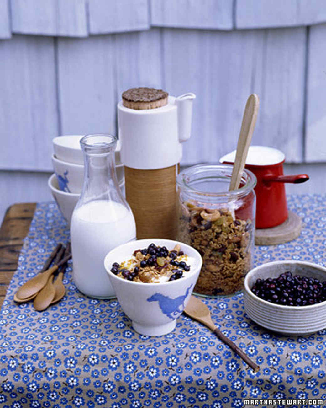 Yogurt, Granola, and Cereal Recipes Martha Stewart