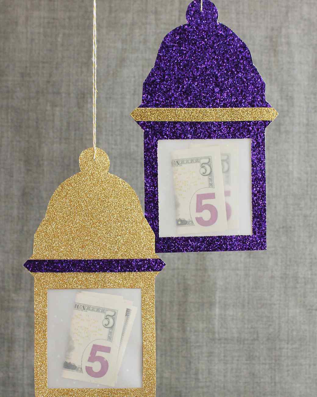 Lantern-Shaped Eid Money Envelopes  Martha Stewart