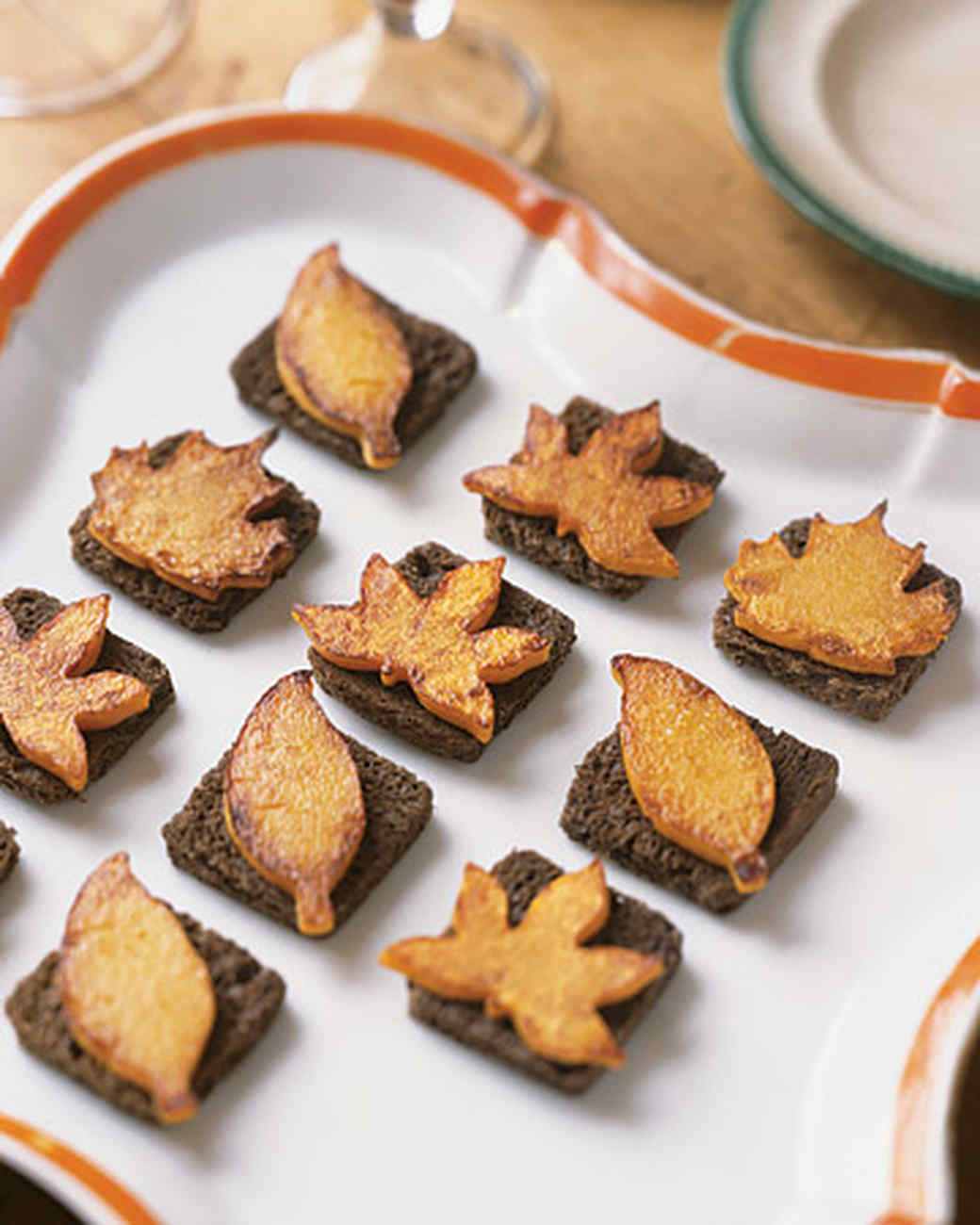 Squash Leaf Canapes