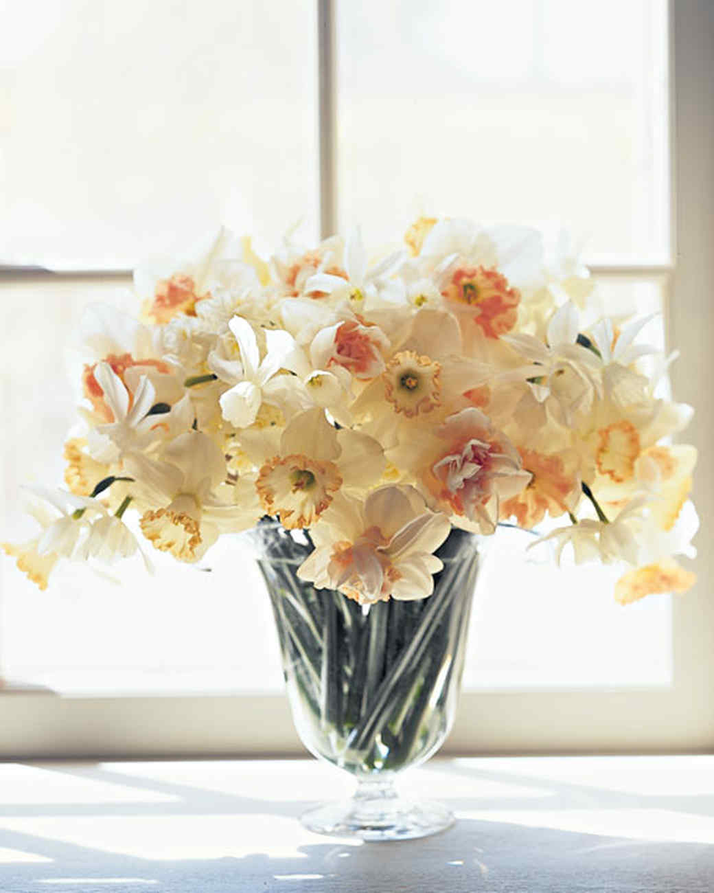 white flower arrangements martha stewart
