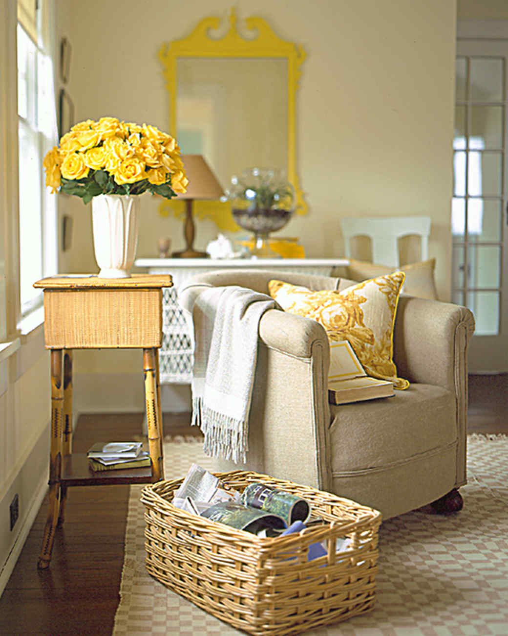 Yellow Rooms Martha Stewart