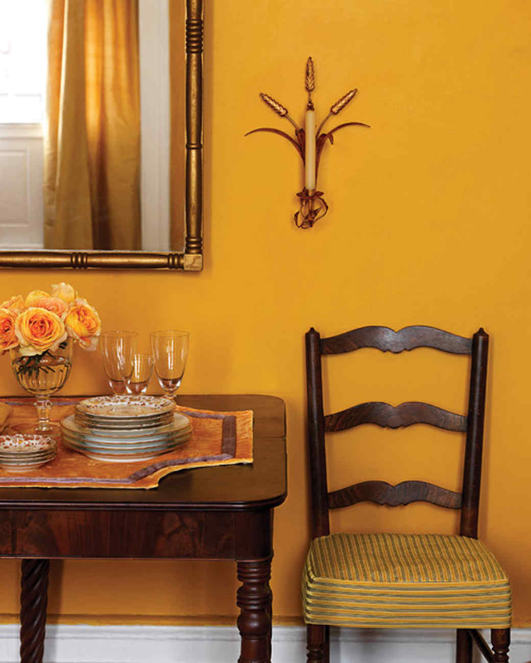 Yellow Rooms Martha Stewart