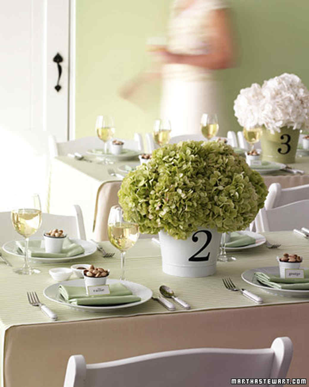 TableNumber Centerpiece Martha Stewart