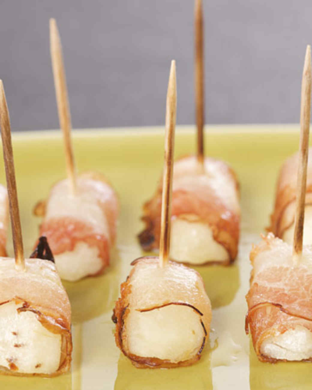 Bacon-Wrapped Water Chestnuts Recipe & Video | Martha Stewart