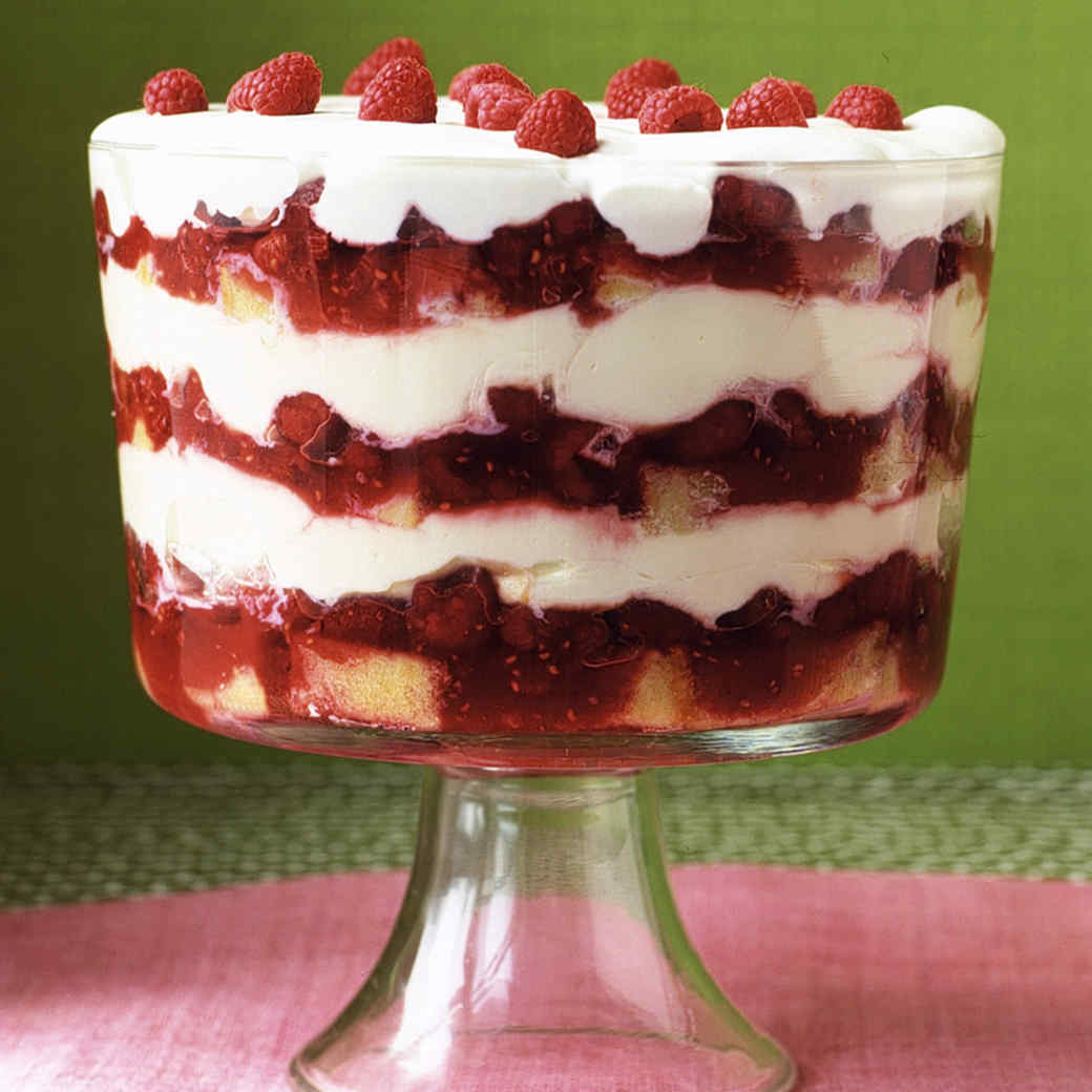 easy raspberry trifle recipe