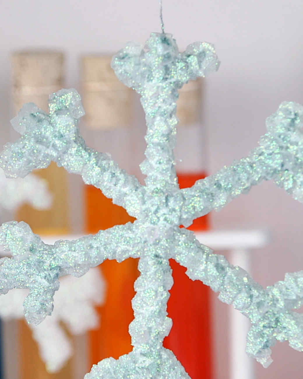 how to make borax crystals without pipe cleaners