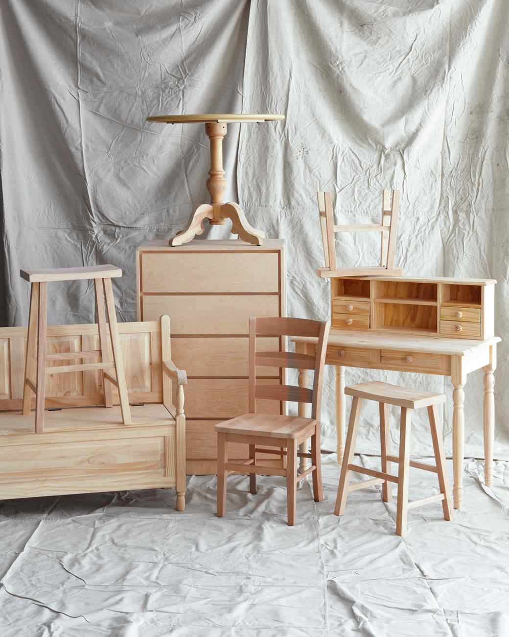 Customizing Unfinished Furniture | Martha Stewart