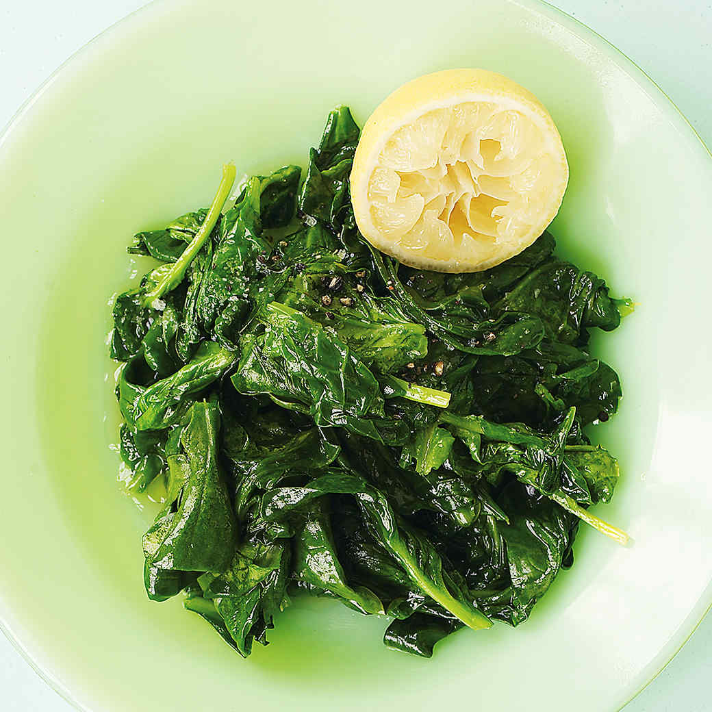 sauteed spinach with garlic