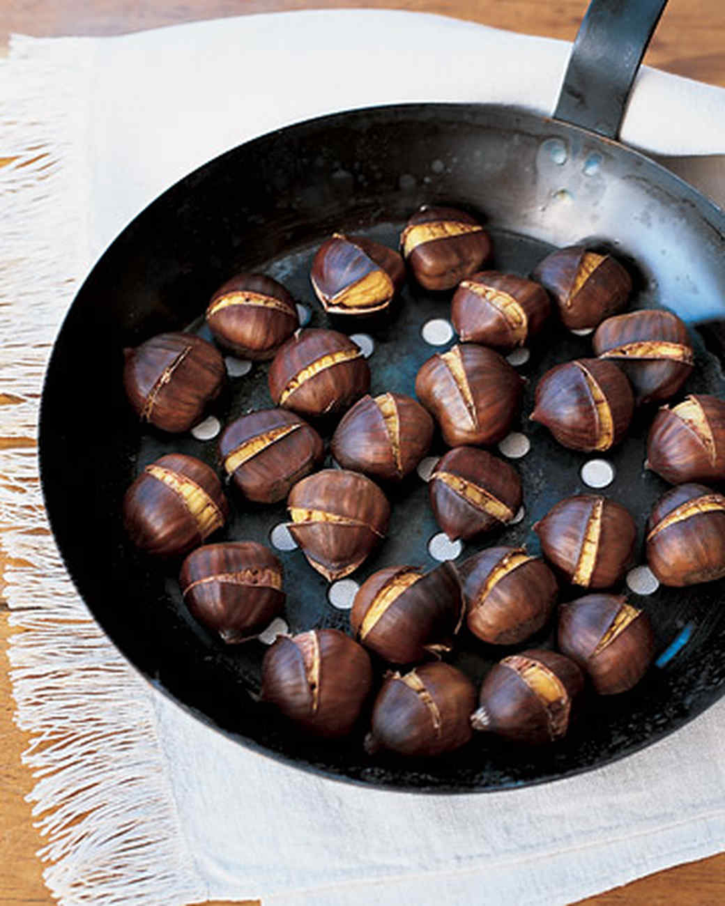 How To Roast And Peel Chestnuts | Martha Stewart