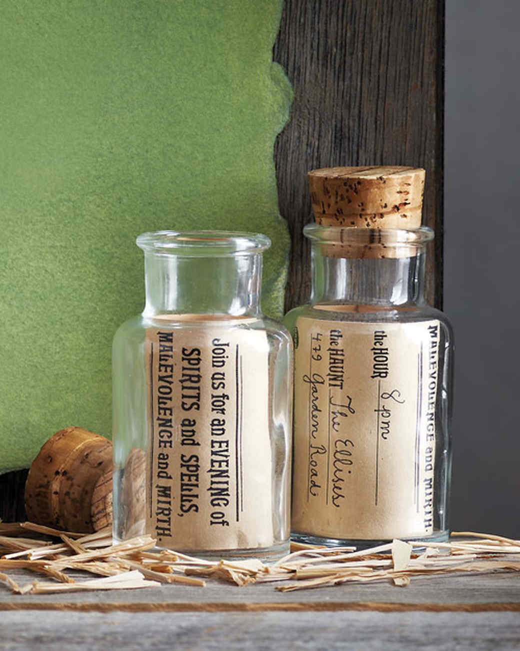 message in a bottle invitations martha stewart