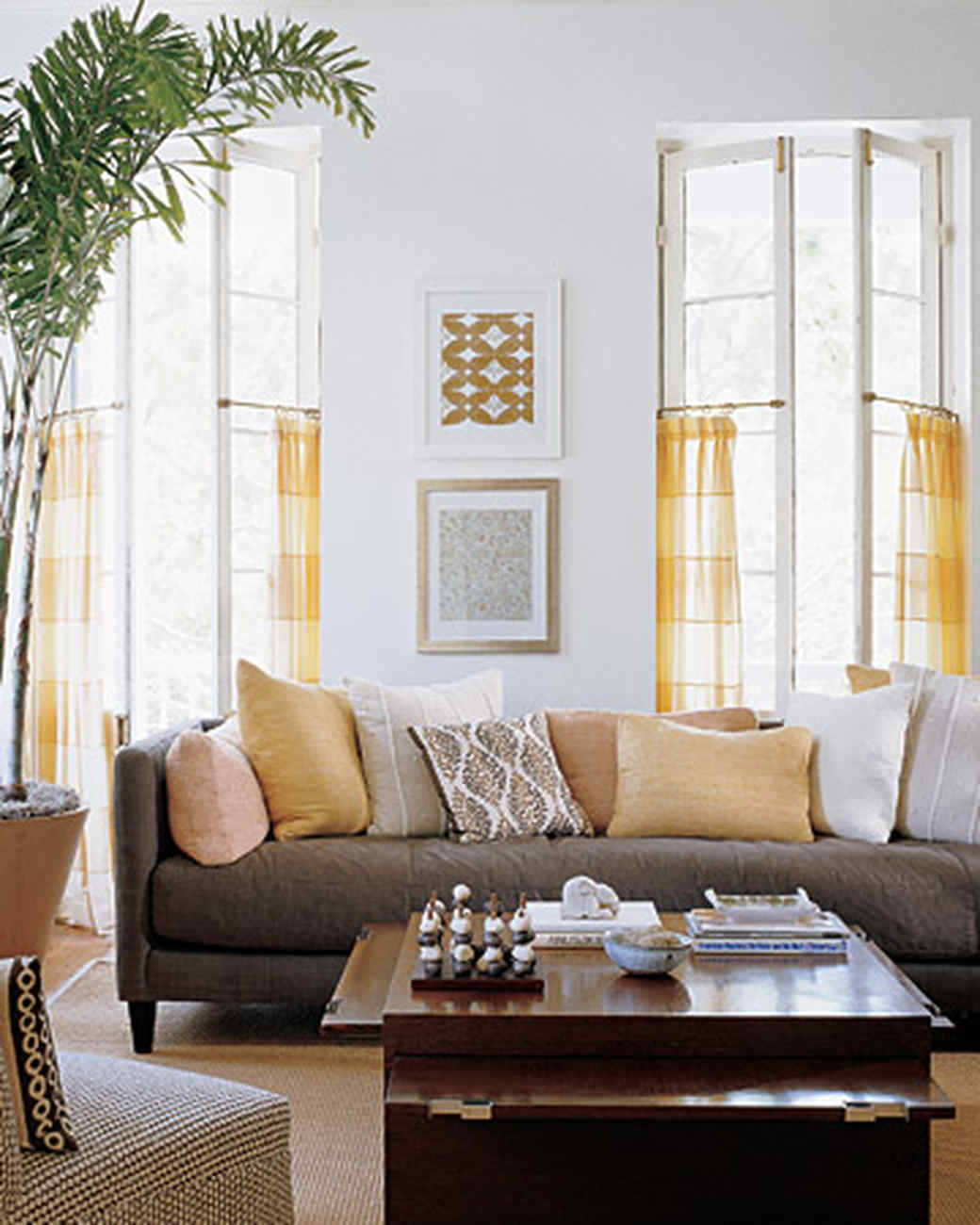 Yellow Rooms Martha Stewart