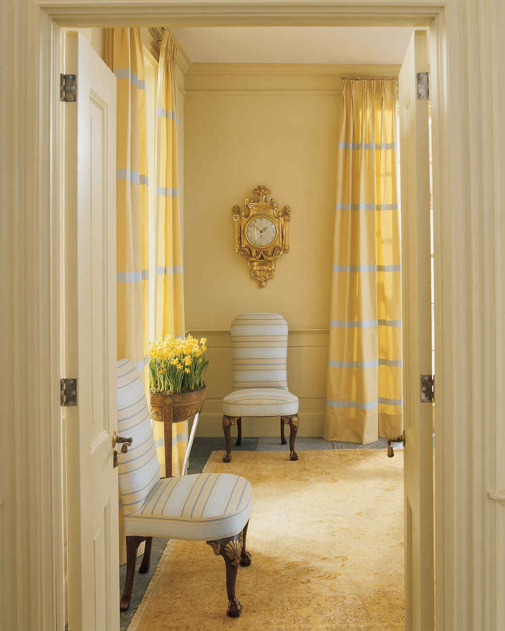 Yellow Rooms Martha Stewart