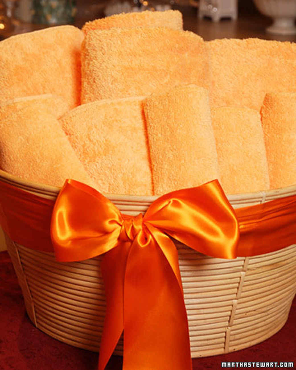 Towel Gift Basket & Video | Martha Stewart
