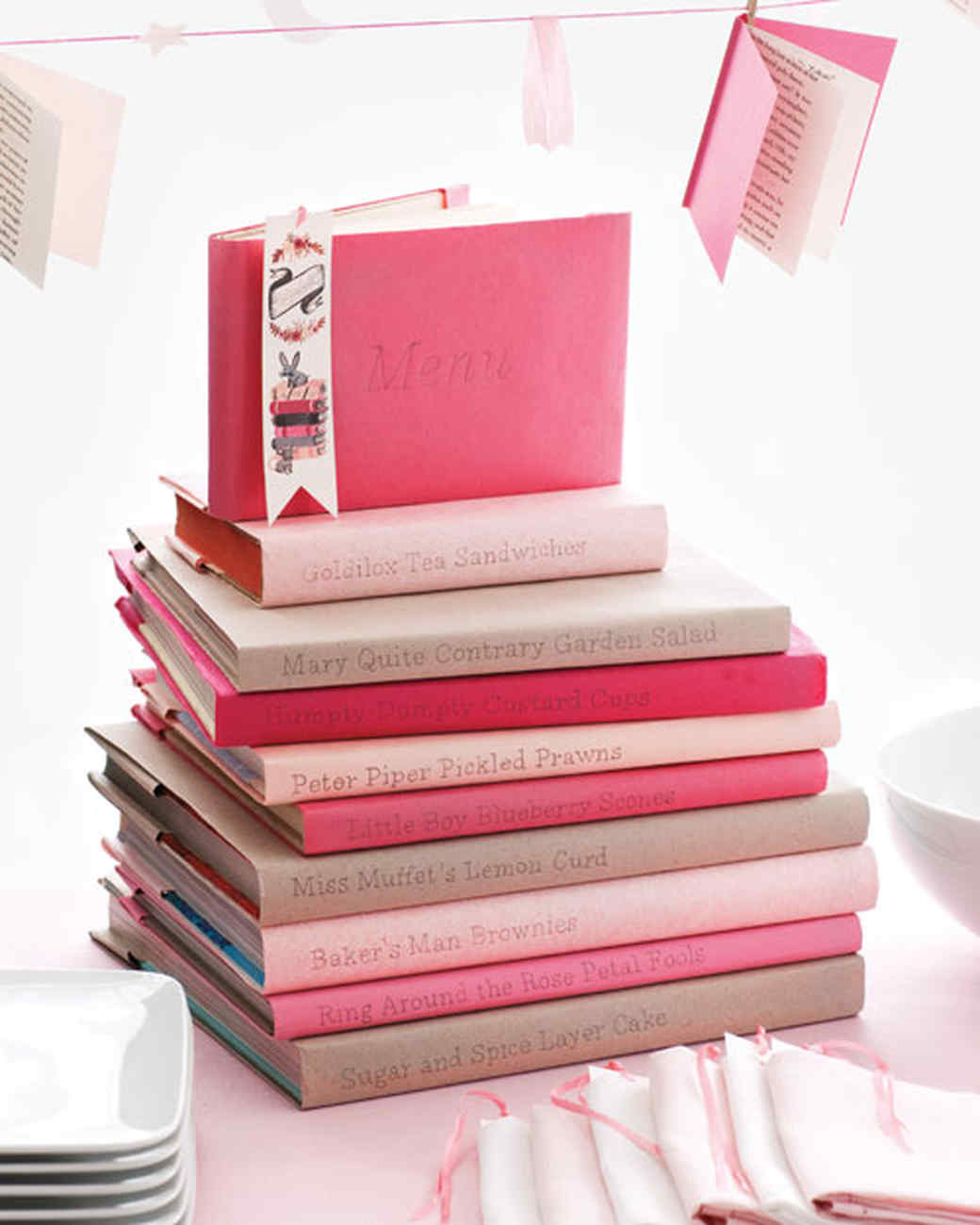 Book Themed Baby Shower Martha Stewart