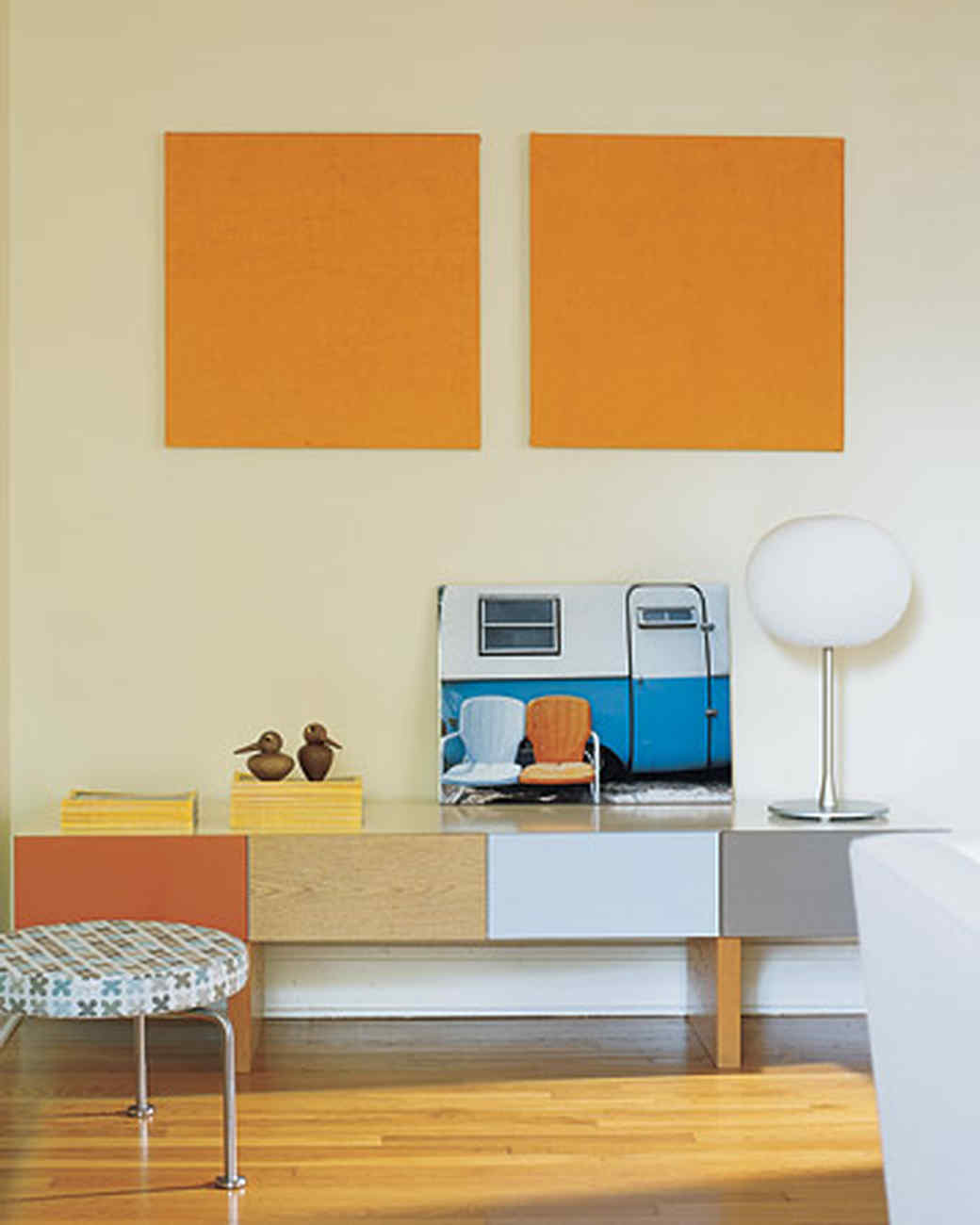 Orange Rooms Martha Stewart