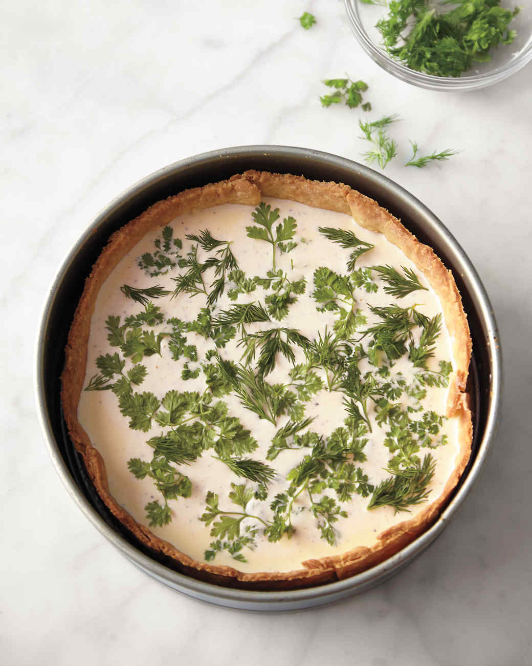 martha stewart quiche