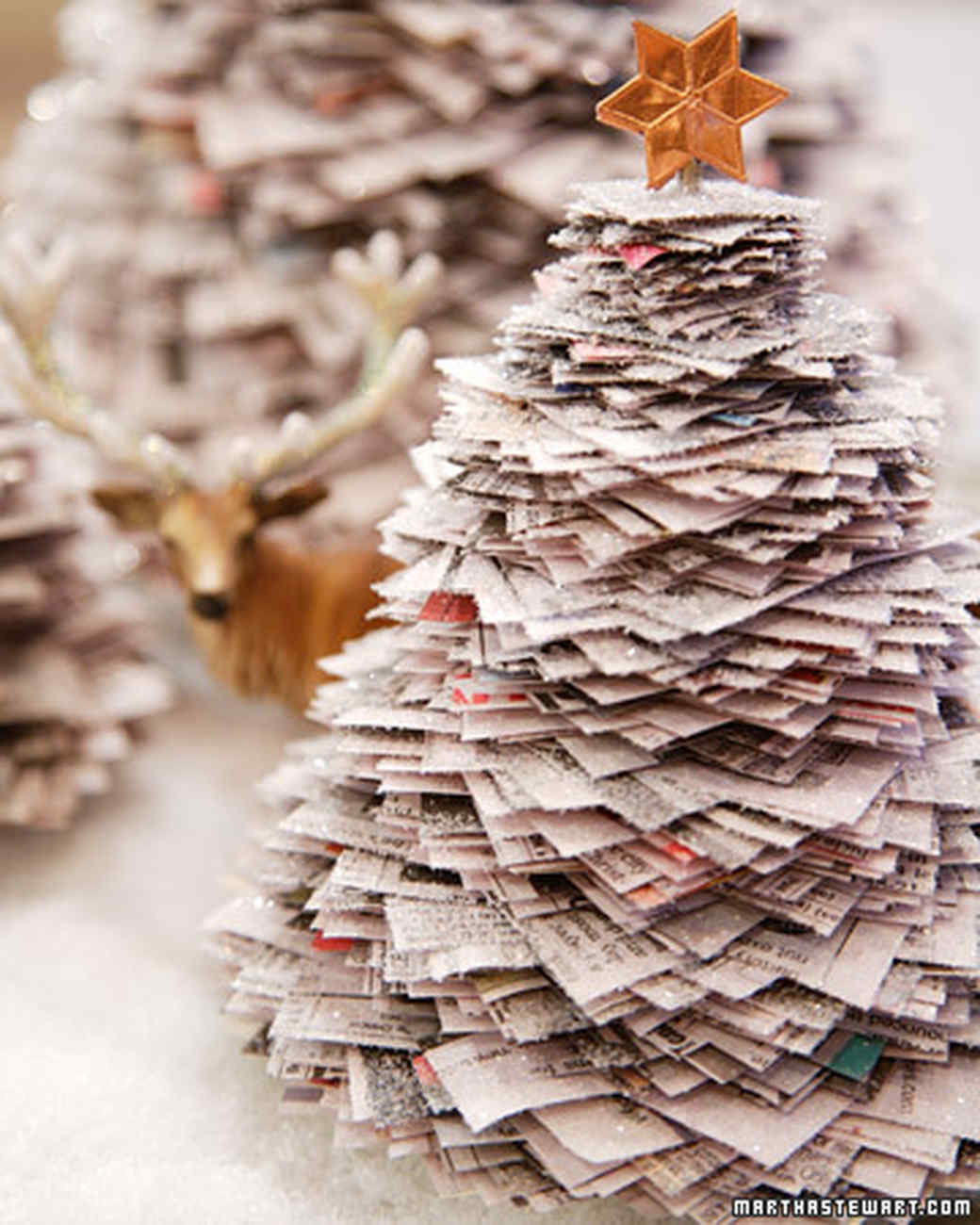 Shimmering Stacked Trees & Video  Martha Stewart