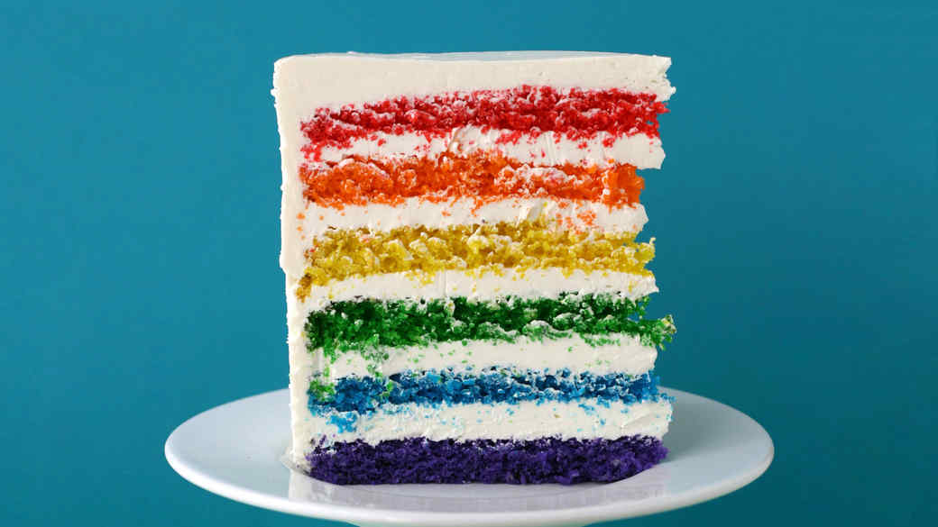 rainbow cake